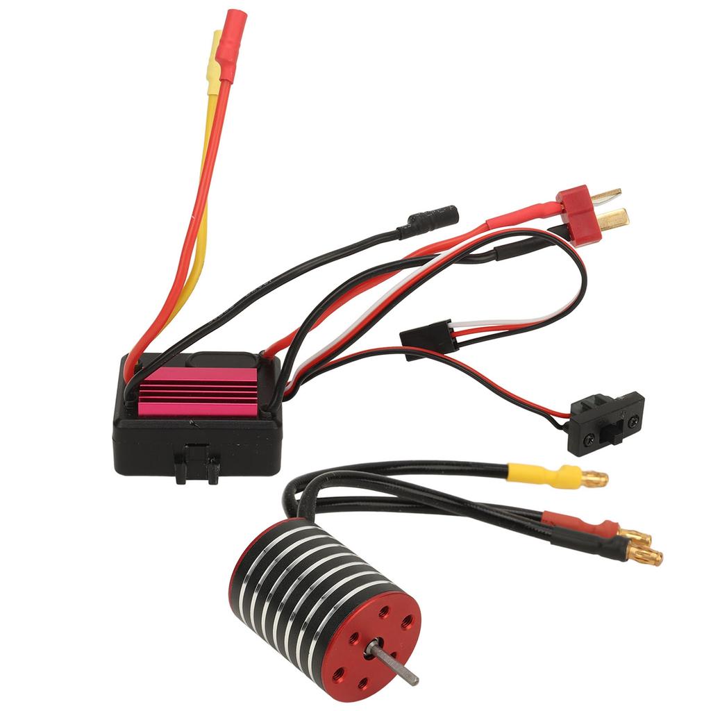 2430 Brushless Motor 35A Brushless ESC Accurate Brushless Motor ESC Set for Traxxas 1 16 1 18 RC Car 6300KV