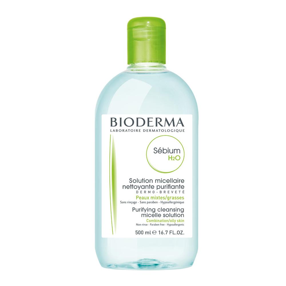 

[Bioderma] Sebium H2O Cleansing Water 500ml (Summer Cleansing Water), 1 unit