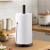 Stainless Steel Kitchen Paper Towel Holder With Double Rod For Modern Kitchen Decor