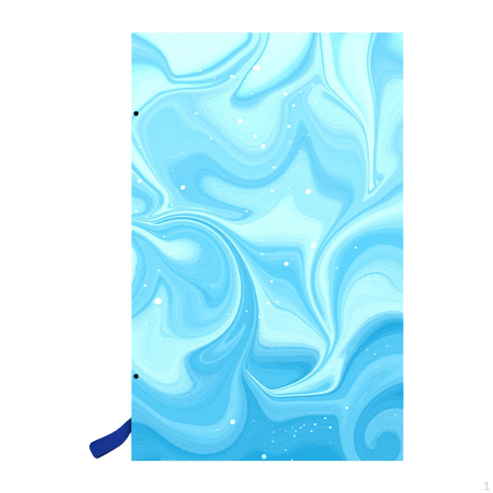 

Ванная комната Пляжное полотенце для сушки Быстро большого бассейна для синий