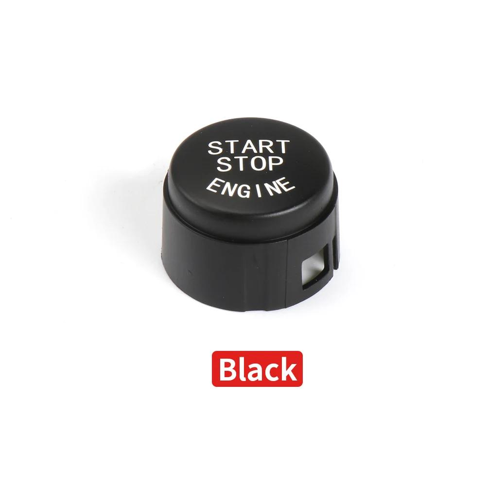 Start Stop Engine Push Button Switch Cover One Button Start Button One Button Start Switch  For BMW X3 F25 2011-2016 чёрный