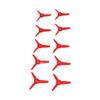 10Pcs 70mm 3 Blades Propeller Plastic DIY Toy Boat RC Car Rotating Accessories 2mm Hole