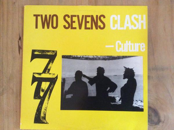 

LP Record CULTURE Two Sevens Clash NONE Joe Gibbs Recor UK Reggae Ska Dub Used