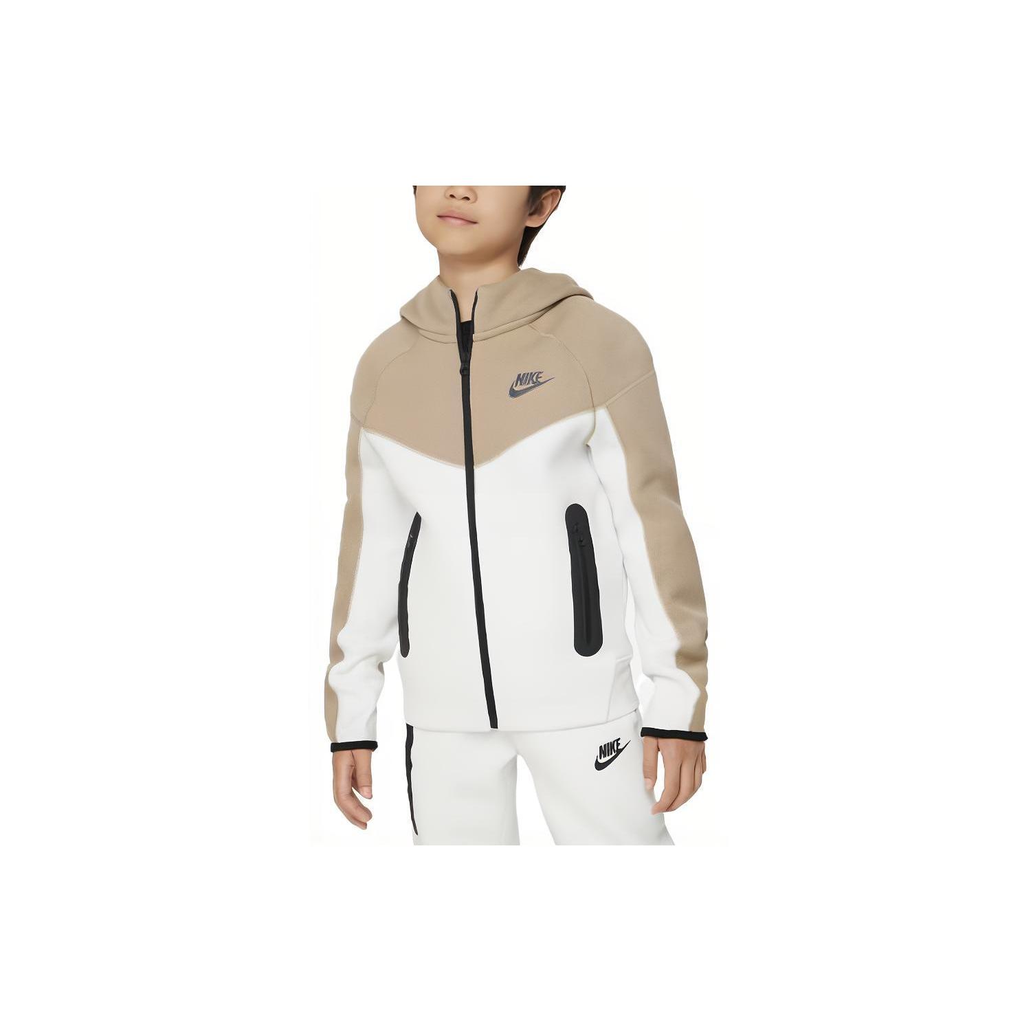 

Новая толстовка Nike Sportswear Tech Fleece хаки детская FD3285-121 L