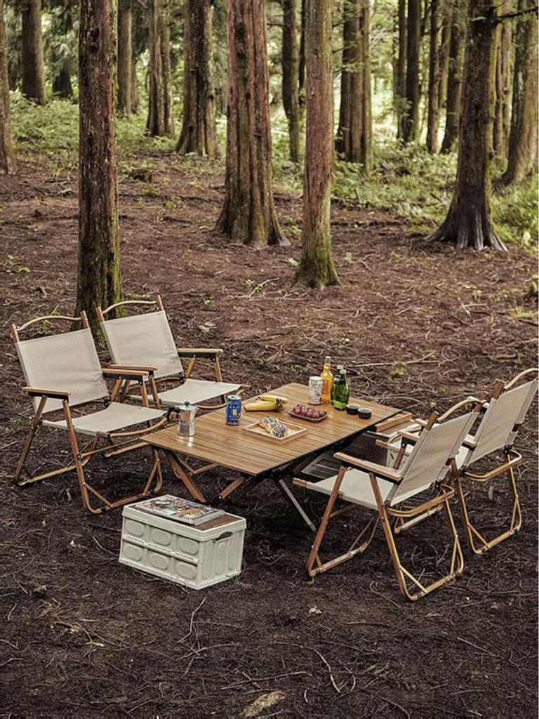 Kermit Outdoor Folding Camping Chair - Portable Picnic Stool