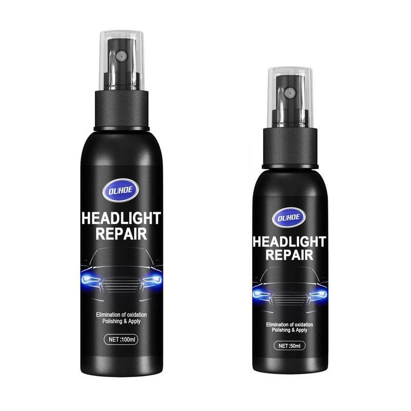 Autolicht-Restaurierungsflüssigkeit zum Entfernen von Oxidationsschmutz. Tragbare Scheinwerfer-Reparaturpoliturflüssigkeit zur Restaurierung von Autoscheinwerfern