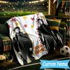 Custom Name Twenty One Pilots Music Evolution Flannel Blanket, Use for Birthday/Holiday Gift, Soft Blanket for Sofa/Bed/Camping/Office, Home Decor