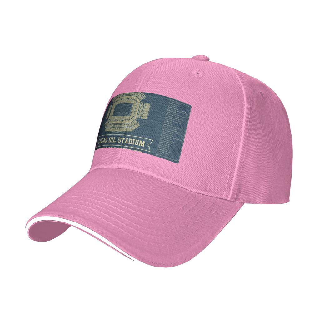 Fashion Indianapolis Colts Lucas Oil Stadium Curved Brim Baseball Cap Couples Polo Cap