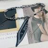 Small Fragrance Style Metal Waist Chain With Hook Closure For Casual Wear