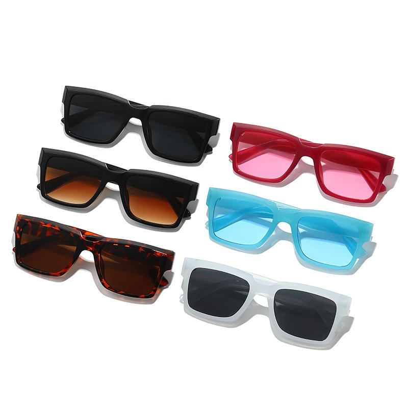 Lei'S Sunglasses, Retro Square Simple Glasses Men, Street Photography Literary Sunglasses Women