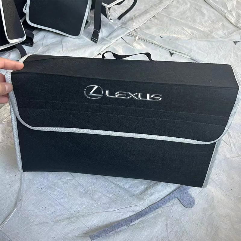 2026 Hot Interior Stickers Lexus Car Trunk Organizer Storage Tidying Foldable Accessories Supplies For IS250 IS460 RX300 UX IS20