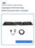 BYD Fangbao Leopard 5 Roof LED Spotlight Spoiler for Off-road Luggage Rack Modification