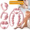 Massage Roller 11 Wheels Circular Leg Clamp Massaging for Thighs