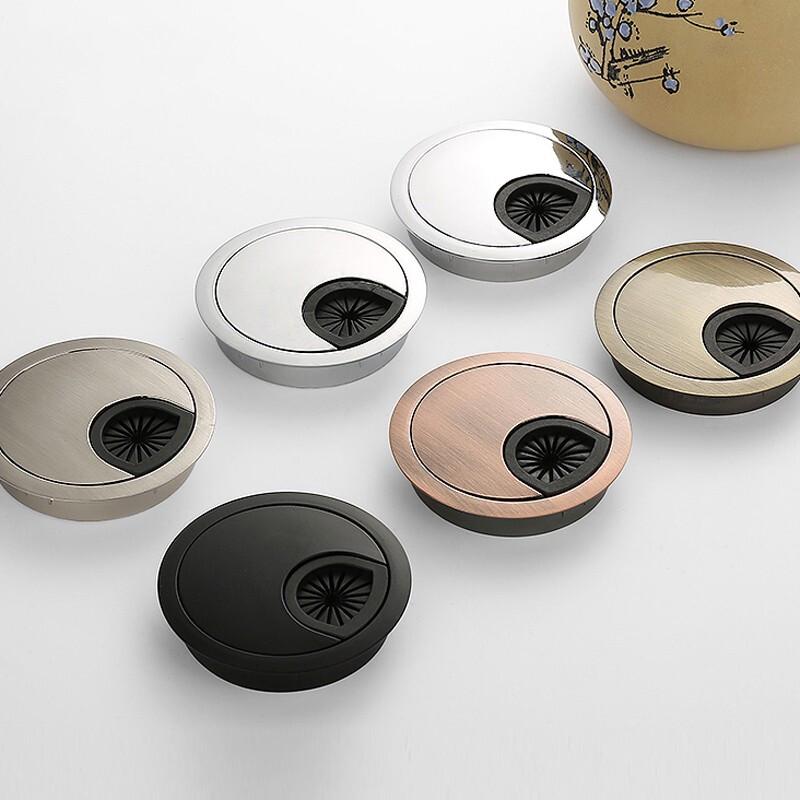 Woshangyu Zinc Alloy Desk Cable Grommet