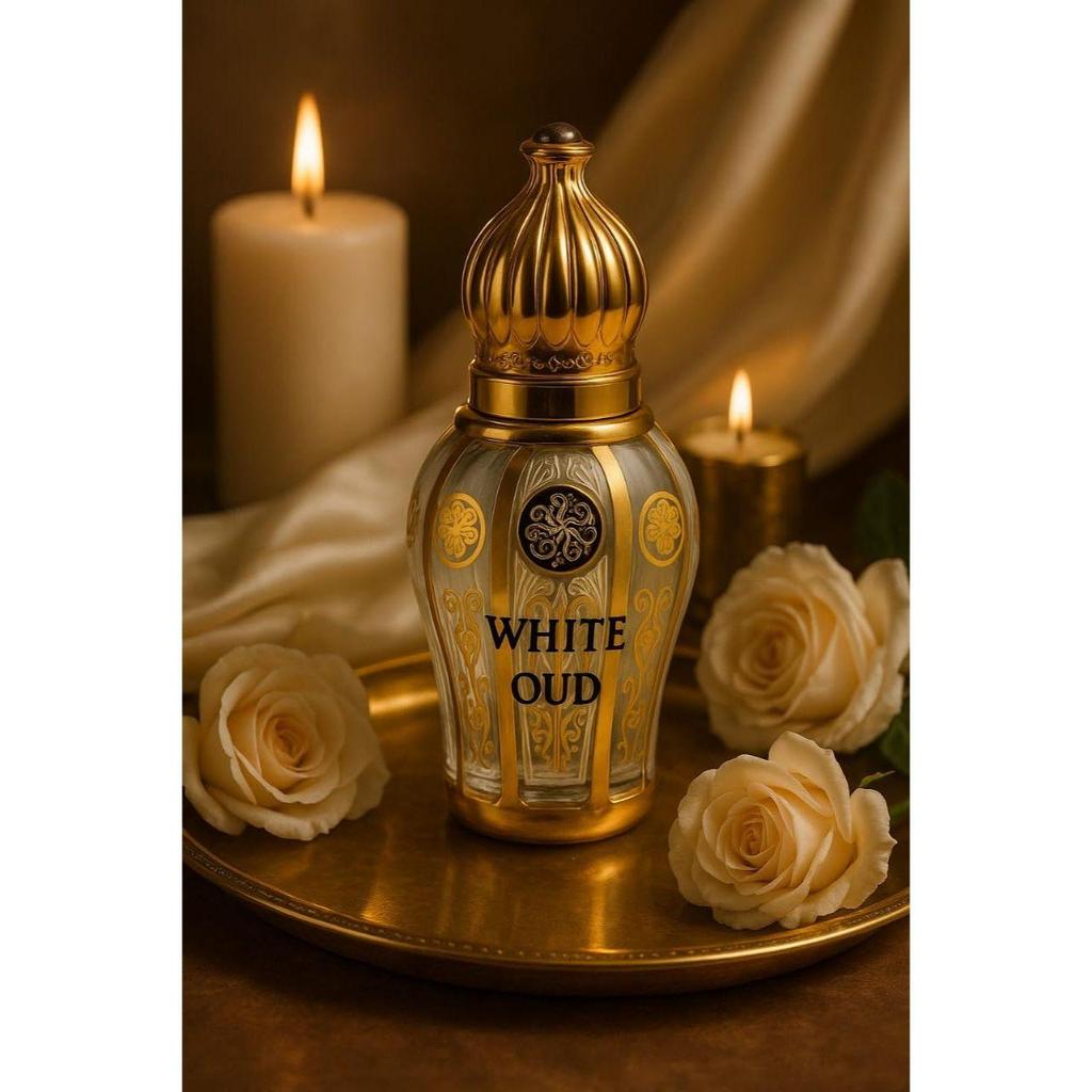 WHITE OUD Luxury Attar for Unisex, Long Lasting & Non-Alcoholic, Pure Natural Roll-on Attar, Perfume for Men & Women, Suitable for Every Occasion
