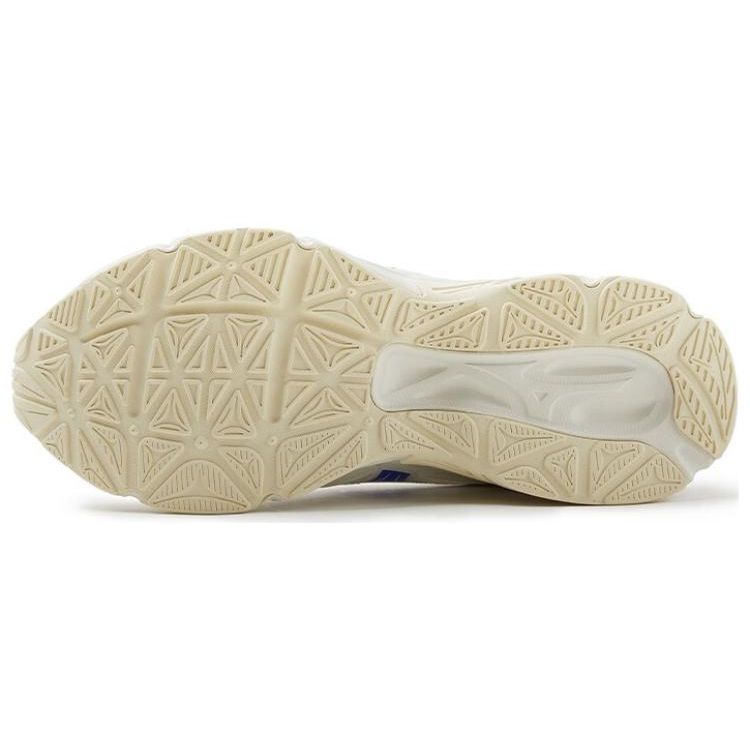 Mizuno Speed 2K Comfortable Shock Absorption Non-Slip Wear-Resistant Breathable Low-Top Running Shoes Unisex Sneakers White Blue D1GH222908