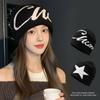 Personalized Jacquard Knitted Hat Hip Hop Letter Knit Cap Outdoor