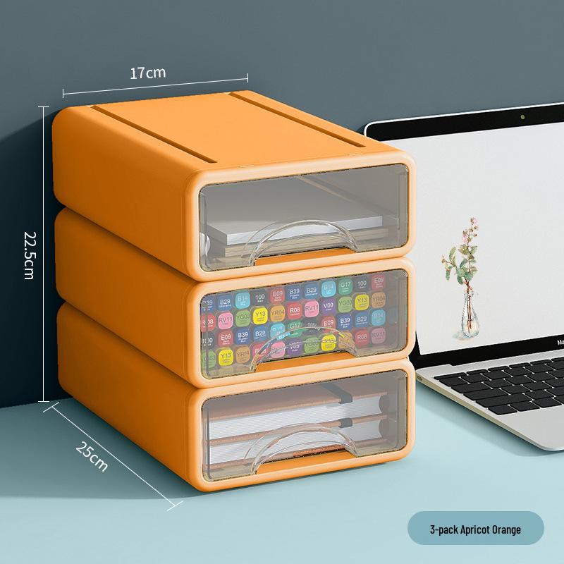 Desktop Drawer Organizer for Cosmetics and Stationery