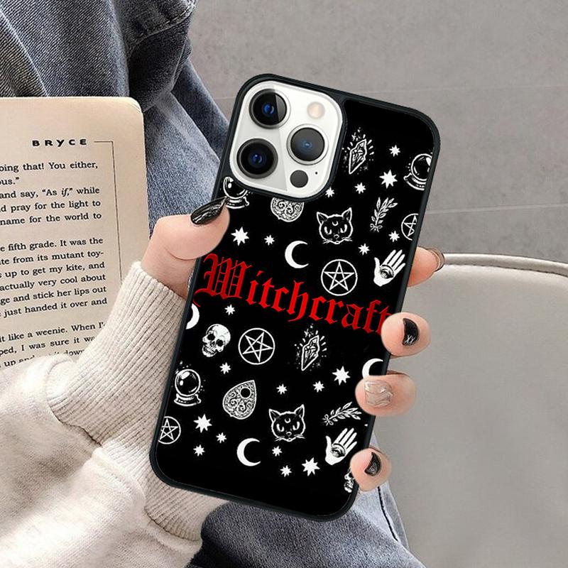 Witch Witchcraft Phone Case for iPhone 17 Air 16 16e 15 Plus for Apple 13 11 12 14 Pro Max Cover coque Shell