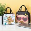 Cartoon Capybara Lunch Bag Children Portable Thermal Insulation Bento Box Bags Food Container Handbags for School Office