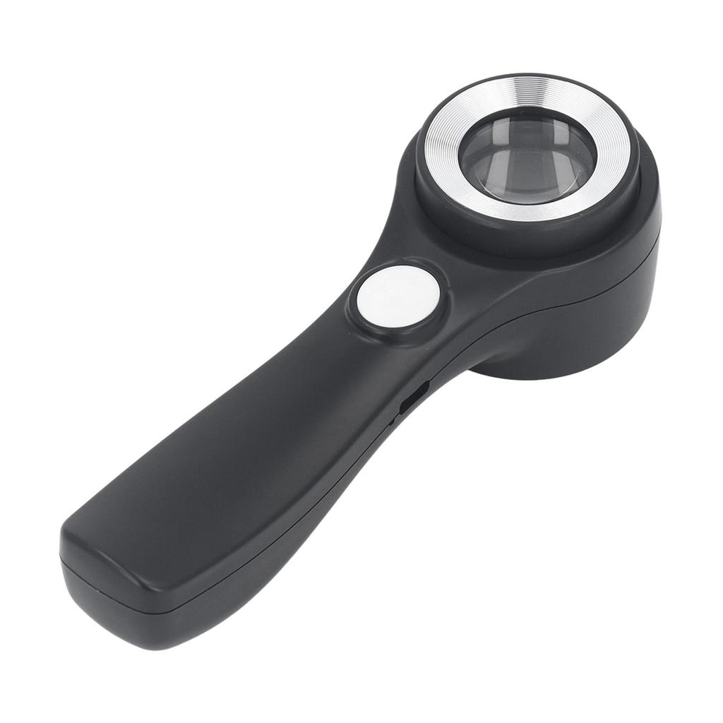 Magnifying Glass Handheld 60X Illuminated Magnifier USB Rechargeable LED Magnifying Glass for