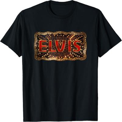 Camiseta Oficial com Logo da Fivela do Filme ELVIS