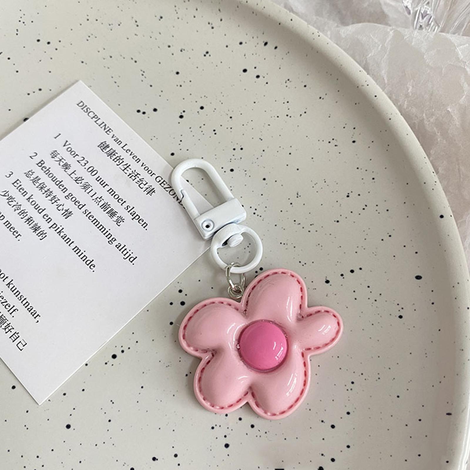 

Милый цветной кулон в виде цветка, брелки, сумка, чехол для наушников, кулон, аксессуары для самостоятельного изготовления, брелок для ключей от машины, карамельные цветные брелки, украшения