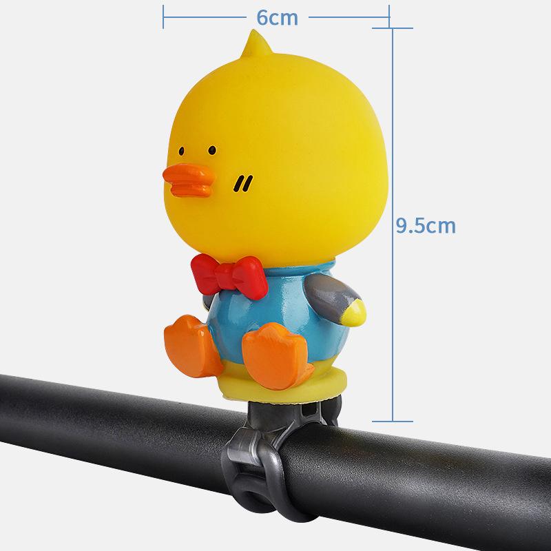 1 Piece Cartoon Bike Horn Outdoor Squeeze Bike Horn Clearly Sound Bells For Childrens Kid Scooter Kid Bike Bells