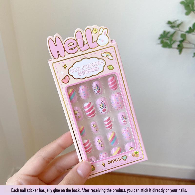 

Детские наклейки для ногтей «Принцесса», 2025 год: Милое самоклеящееся мультяшное искусство для маленьких девочек