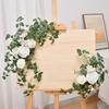 Wedding Decoration Set Artificial Rose Peony Archway Door Sign Ceremony Party Decor
