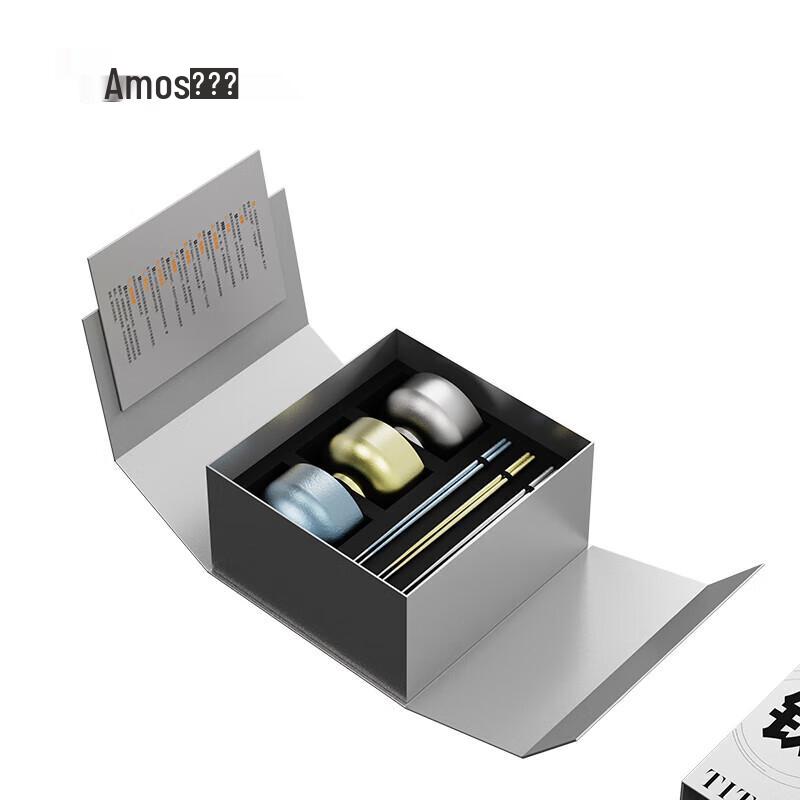 Amos Titanium Dining Set