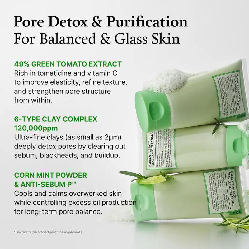FULLY - Green Tomato Clay Pack Cleanser Mini
