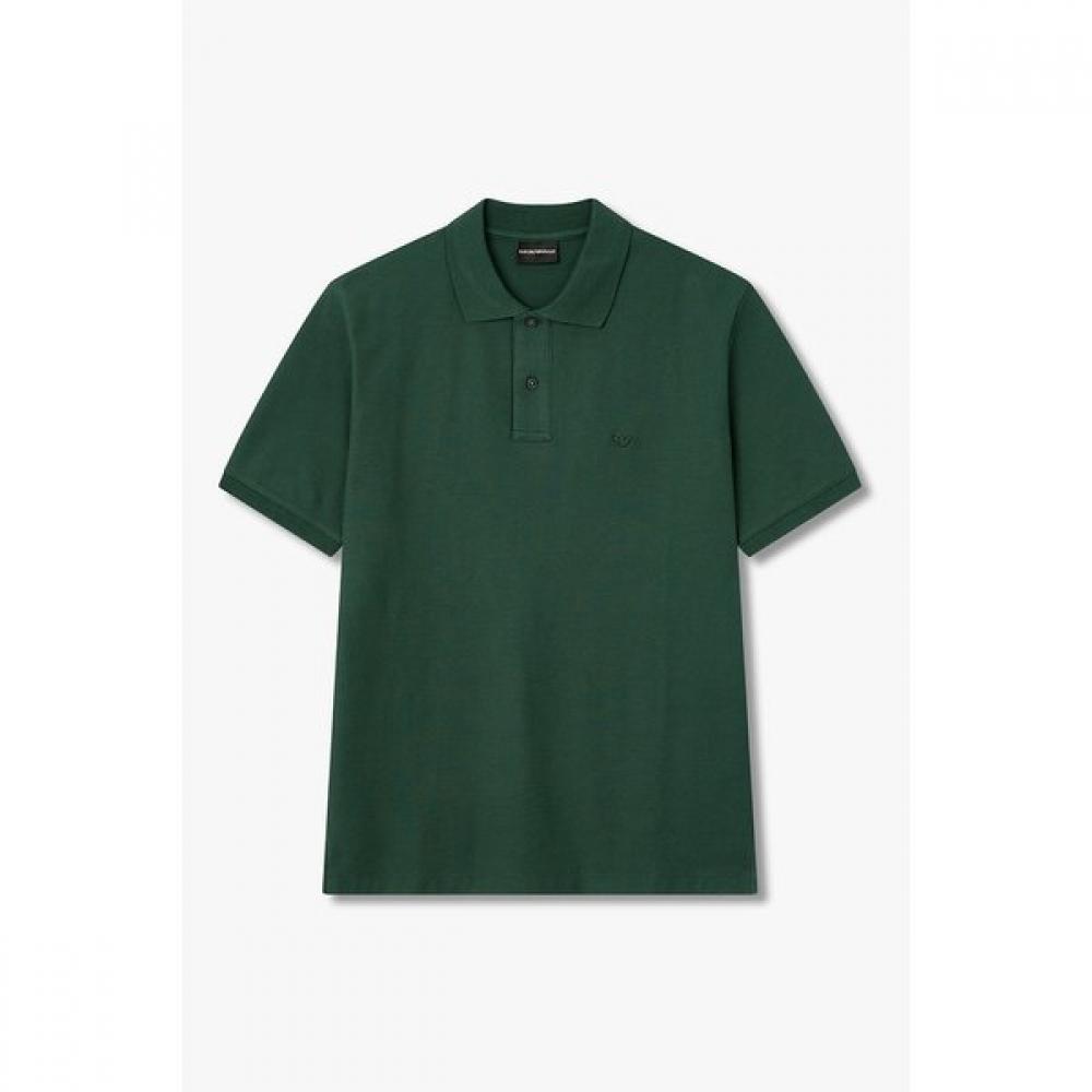 Emporio Armani Men S Eagle Embroidered Pique Polo Shirt A516126050 S