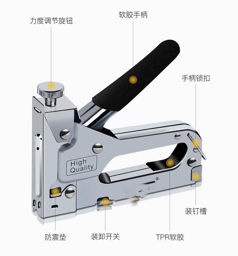 

Steel nail gun, code nail gun, pneumatic nail, wooden board stapler, manual nail gun