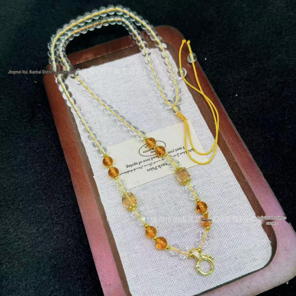 Colier din Mărgele cu Vulpe cu Nouă Cozi de Ametist cu Închizătoare Universală Thangka de 6mm