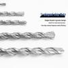 Haisidike Extended SDS Plus Hammer Drill Bit for Concrete