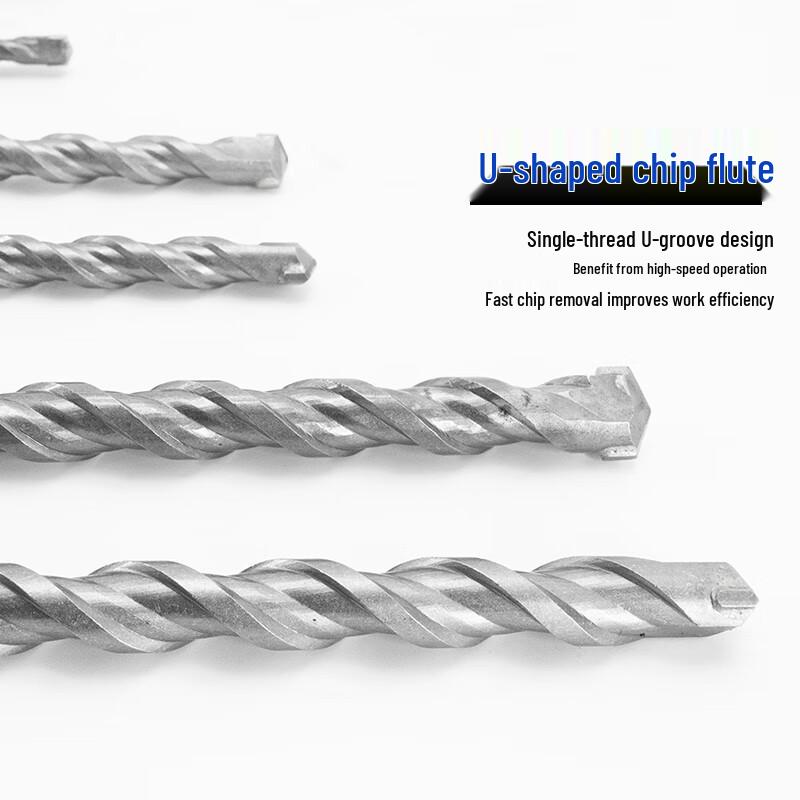 Haisidike Extended SDS Plus Hammer Drill Bit for Concrete