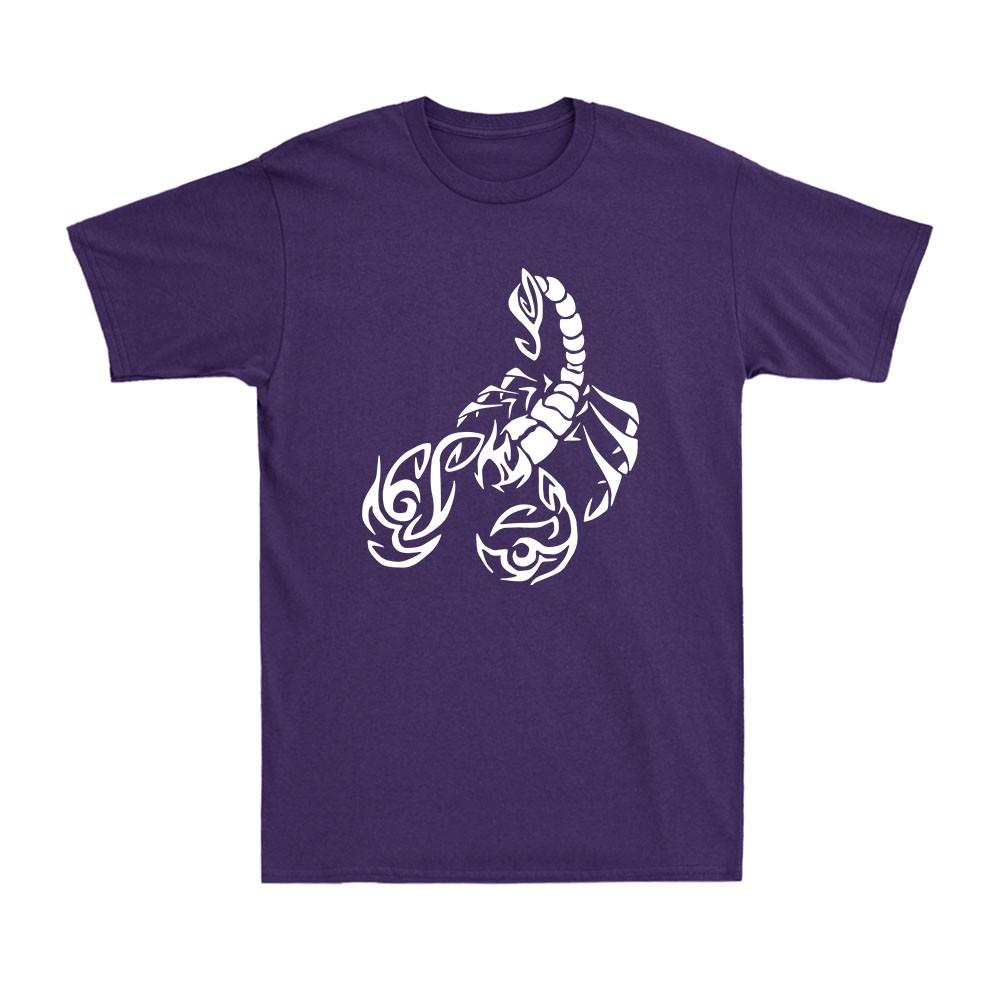 Scorpio Scorpion Zodiac Horoscope Black Star Sign Vintage Novelty Unisexs TShirt