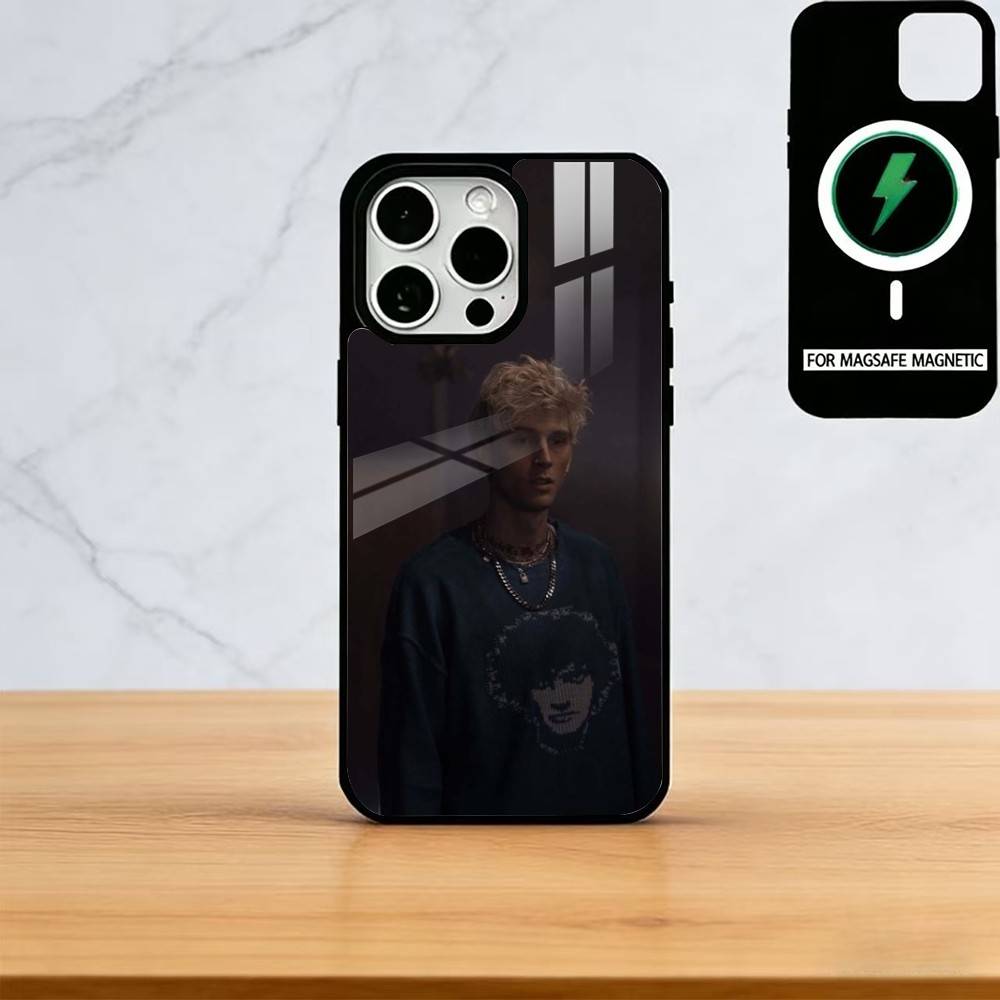 MGK LOST A-AMERICANA Phone Case For iPhone17,16,15,14,13,12,11 Plus,Pro Magnetic For Magsafe Wireless Charging