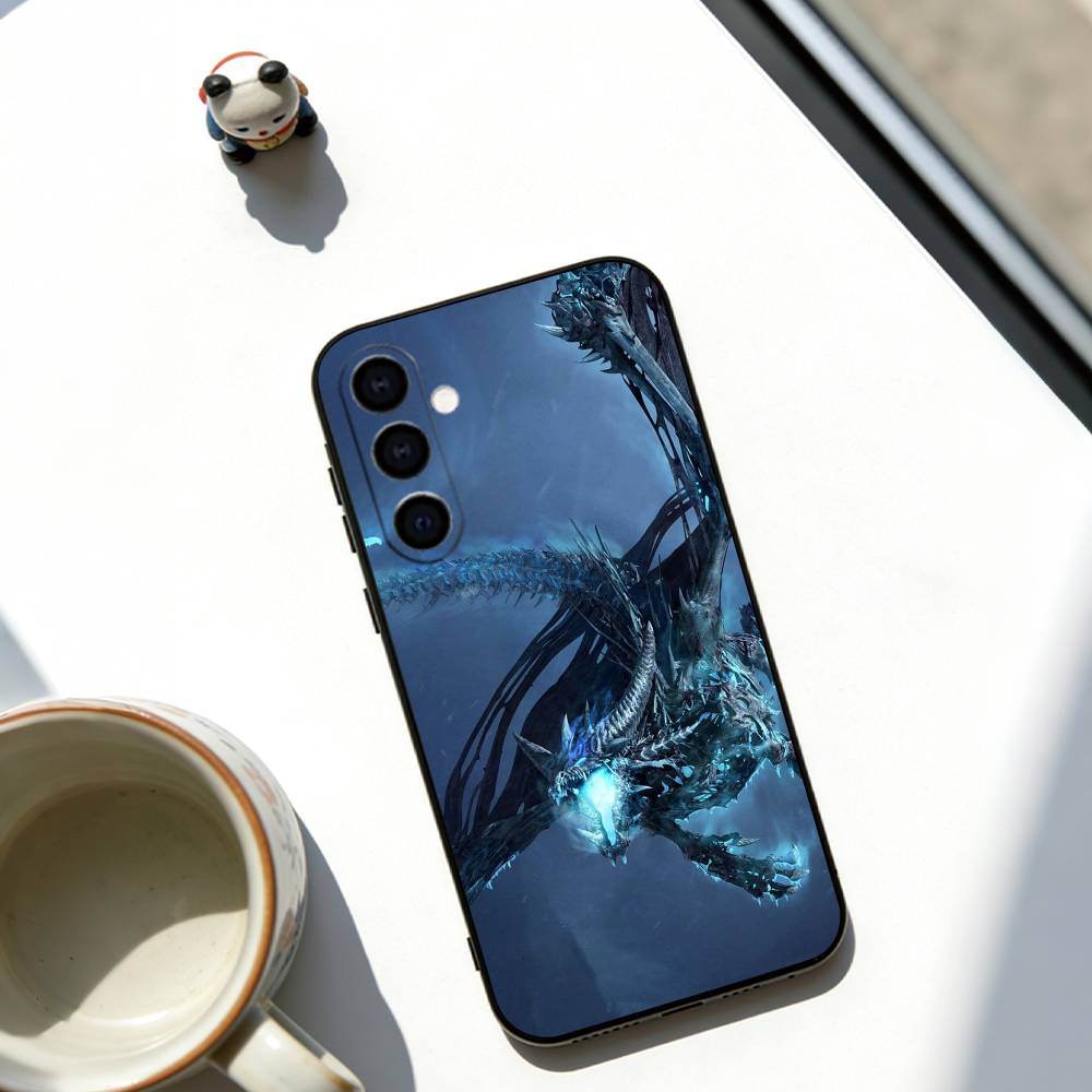 W-Warcraft G-Game Phone Case Soft black For Samsung Galaxy A73,A72,A71,A70,A53,A52,A51