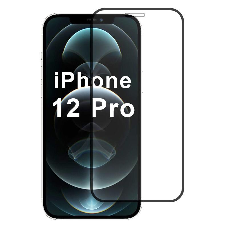 

For iPhone 12/12 Pro Screen Protector High Aluminum-Silicon Glass Full Coverage Film Type A