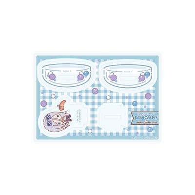 Katekyo Hitman REBORN X SANRIO CHARACTERS 09 Squalo X KIRIMI-chan. [Collaboration Illustration] Swinging Acrylic Stand