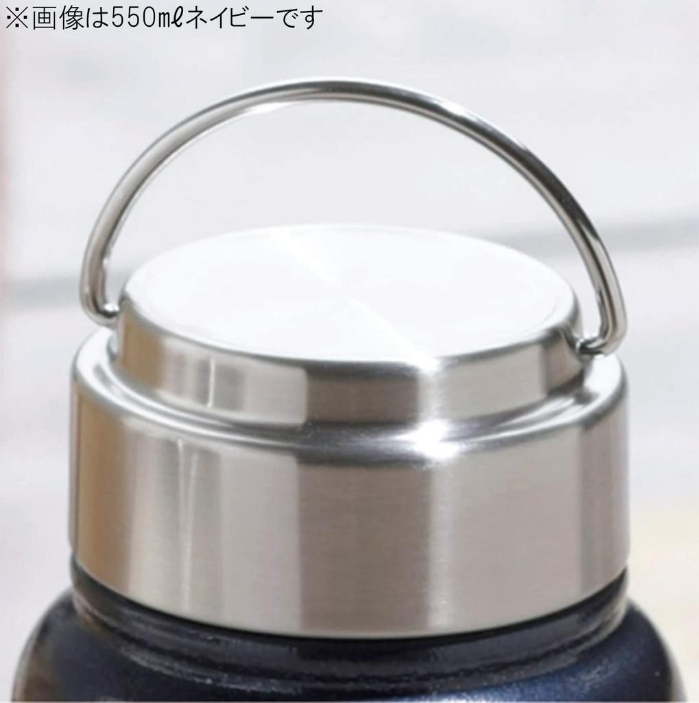 Kakusei Stainless Steel Mug Bottle, White, 1000ml, MF-10W