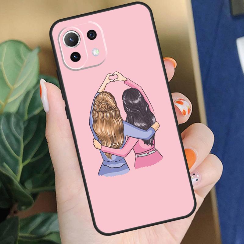 

Best Friends BFF Matching Case For Xiaomi 15 14 Ultra 13T 14T 15T Pro 17 Pro Max POCO X7 X5 X6 F5 F6 F7 F8 Pro Coque POCO F7