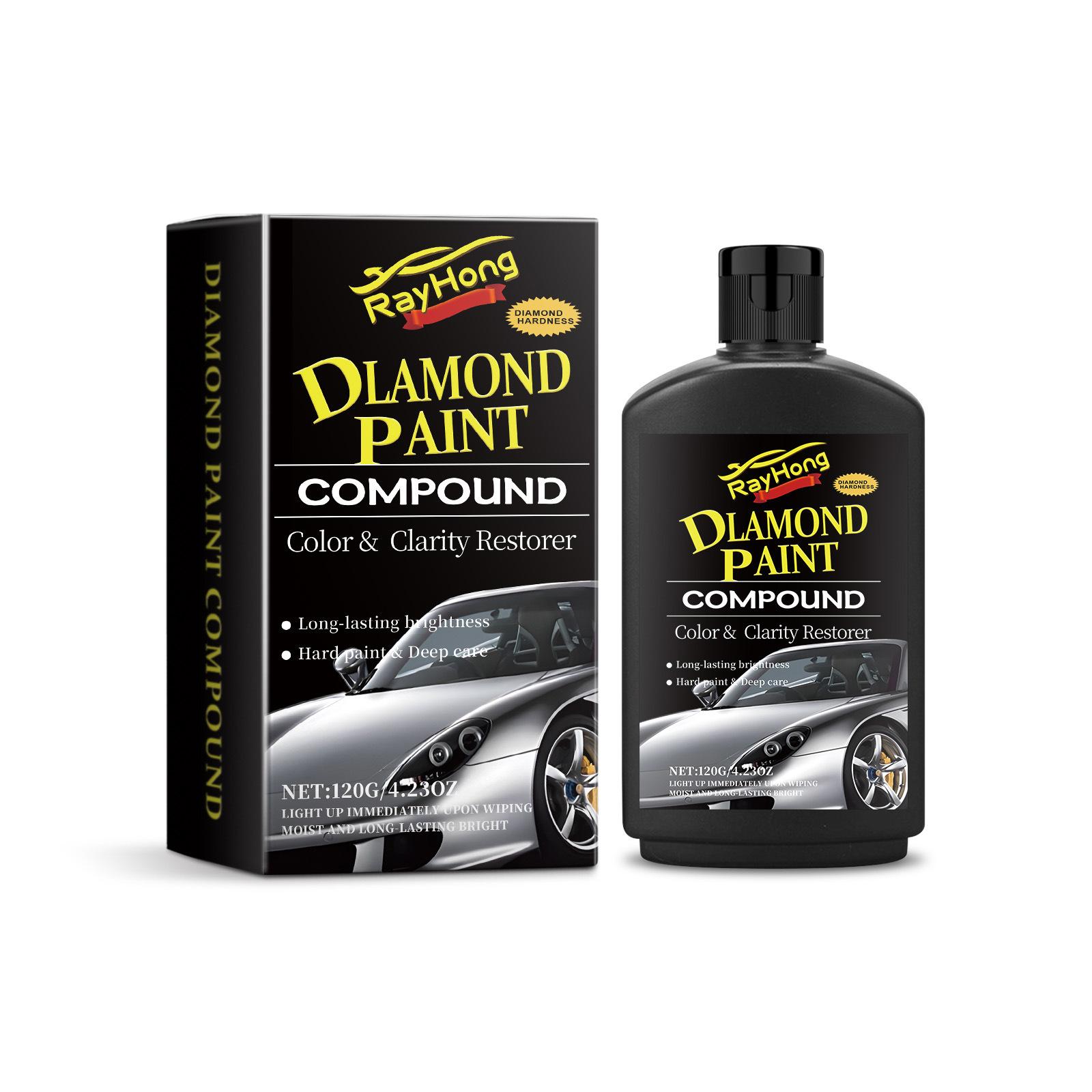 

RAYHONG Car Coating Polish Car Cleaning Coating Car Paint Polishing Care Polishing Waxing Stain Removal 120g