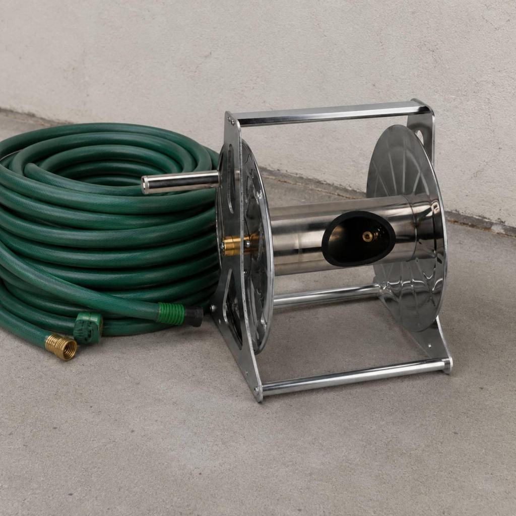 Stainless Steel Hose Reel Carrier Tangletangle-Resistant for Car Wash