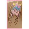 Cat Ears Quicksand Hair Band Crown Rabbit Ears Children's Hair Accessories Students Share Kindergarten Prizes Sequined Elements