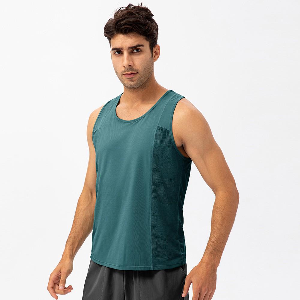 Men s Breathable Quick-Dry Fitness Sleeveless Vest for Outdoor Running & Training XXL