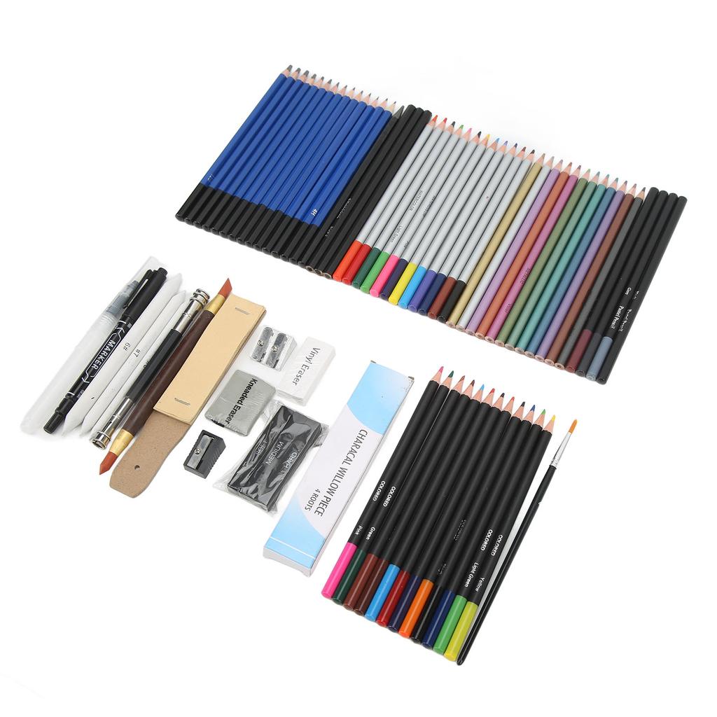Sketch Pencil Drawing Set with Sketching Tool Professional Painting Art Supplies