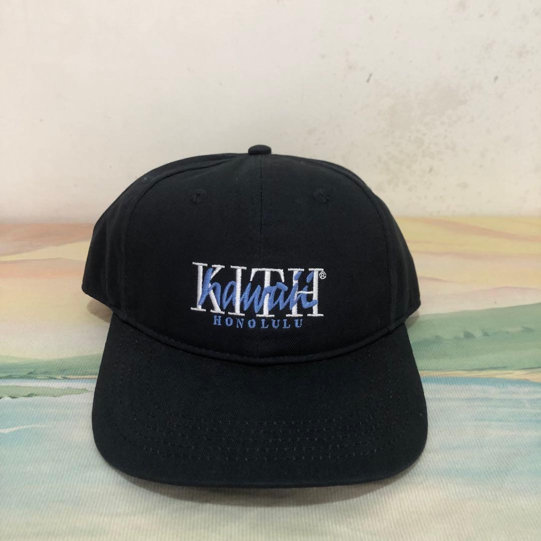 Used KITH HONOLULU Cap Kiss Navy Limited Hawaii Honolulu